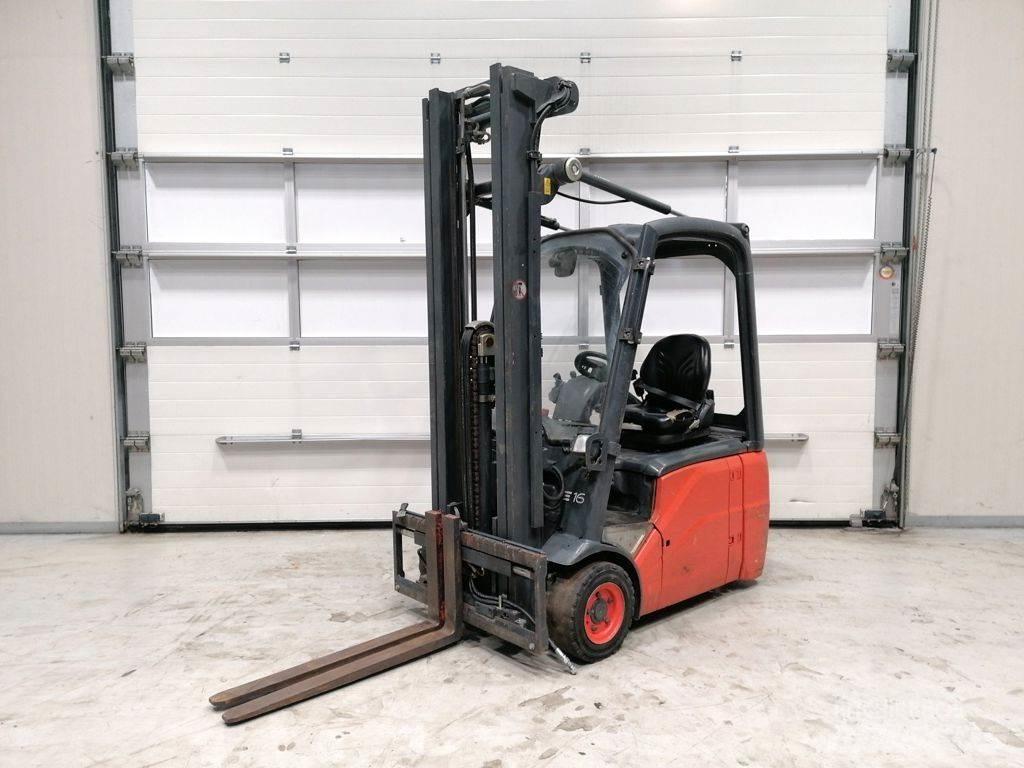 Linde E16C-00 Elektromos targoncák