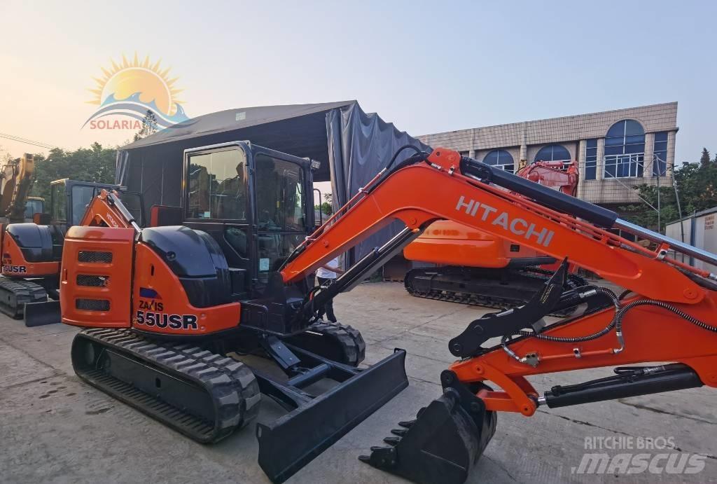 Hitachi zx55USR Mini kotrók < 7t