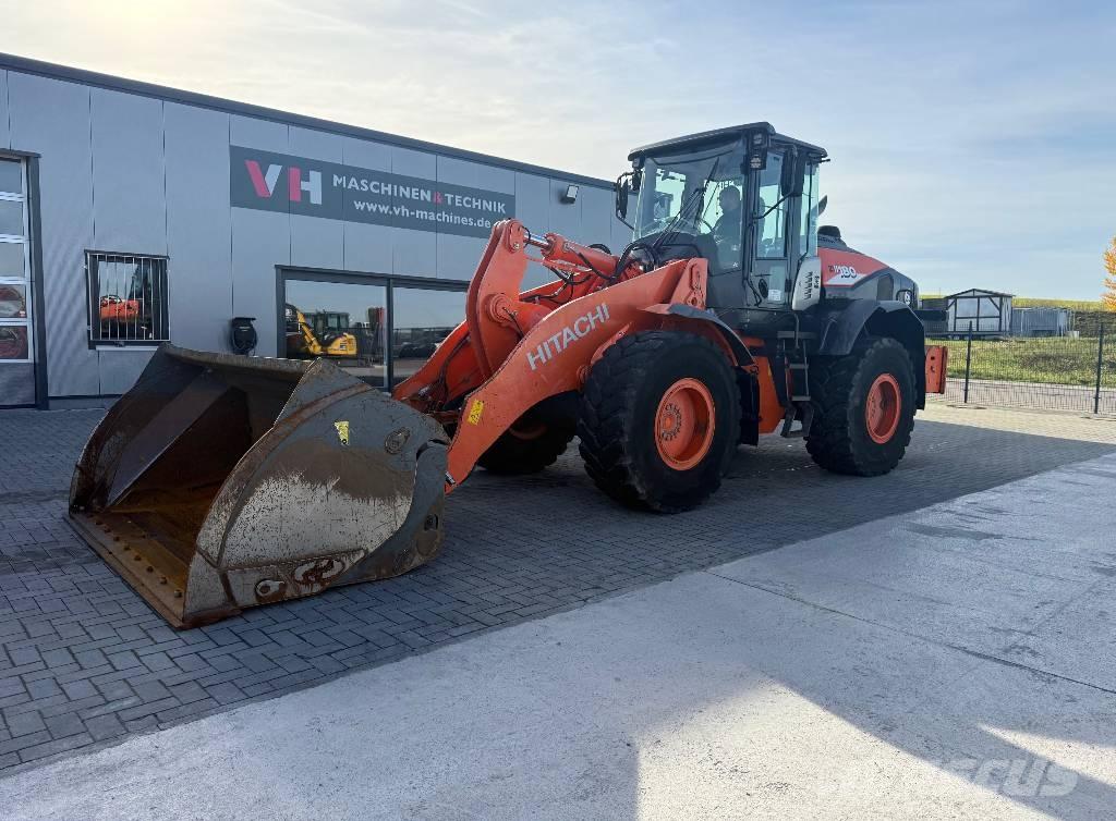 Hitachi ZW 180-6 Gumikerekes homlokrakodók