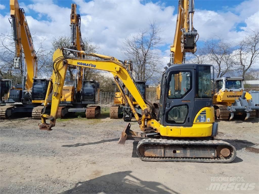 Komatsu PC55MR-3 Mini kotrók < 7t