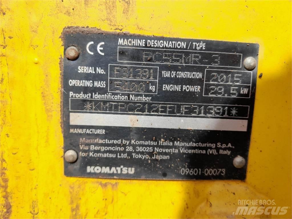 Komatsu PC55MR-3 Mini kotrók < 7t