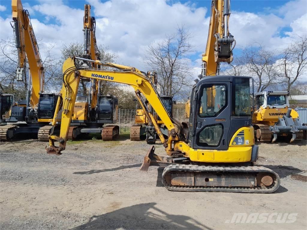 Komatsu PC55MR-3 Mini kotrók < 7t