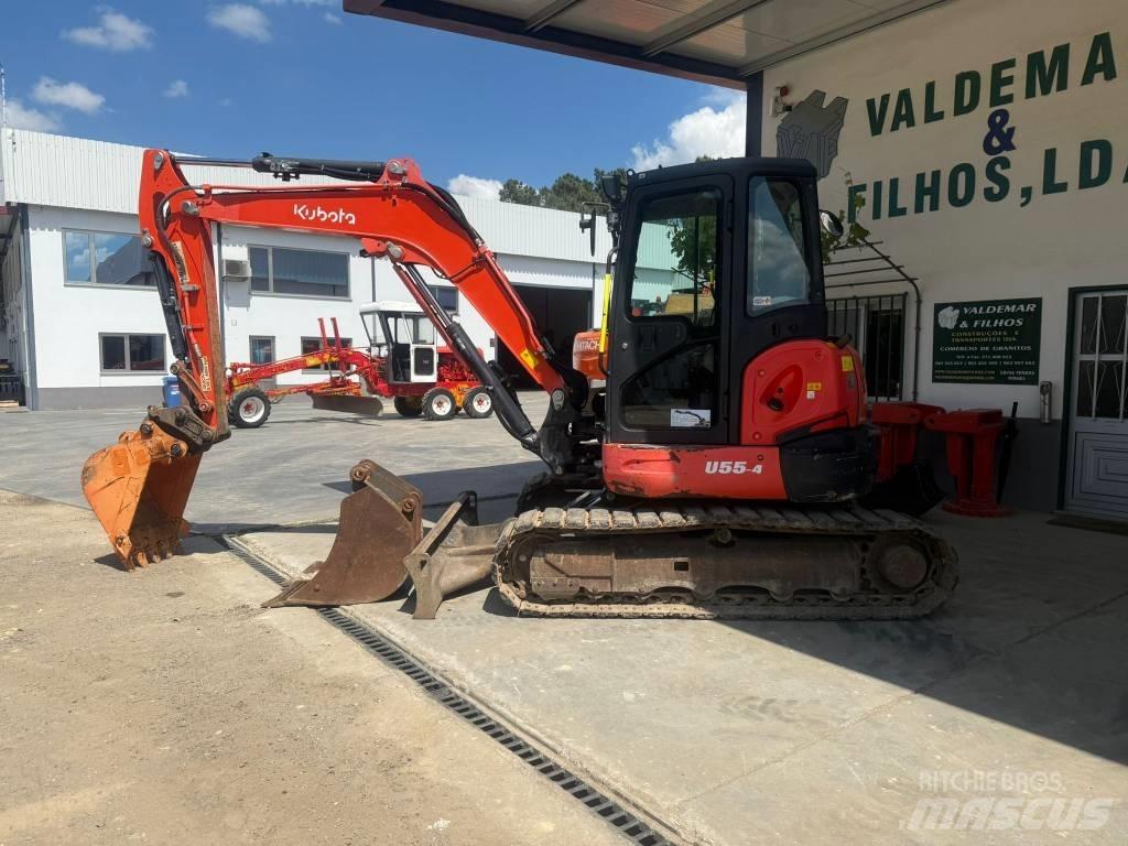 Kubota U 55-4, U55 Mini kotrók < 7t