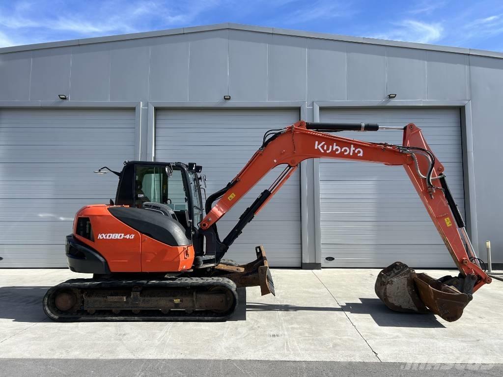 Kubota KX 080-4 Közepes (midi) kotrók 7 t - 12 t