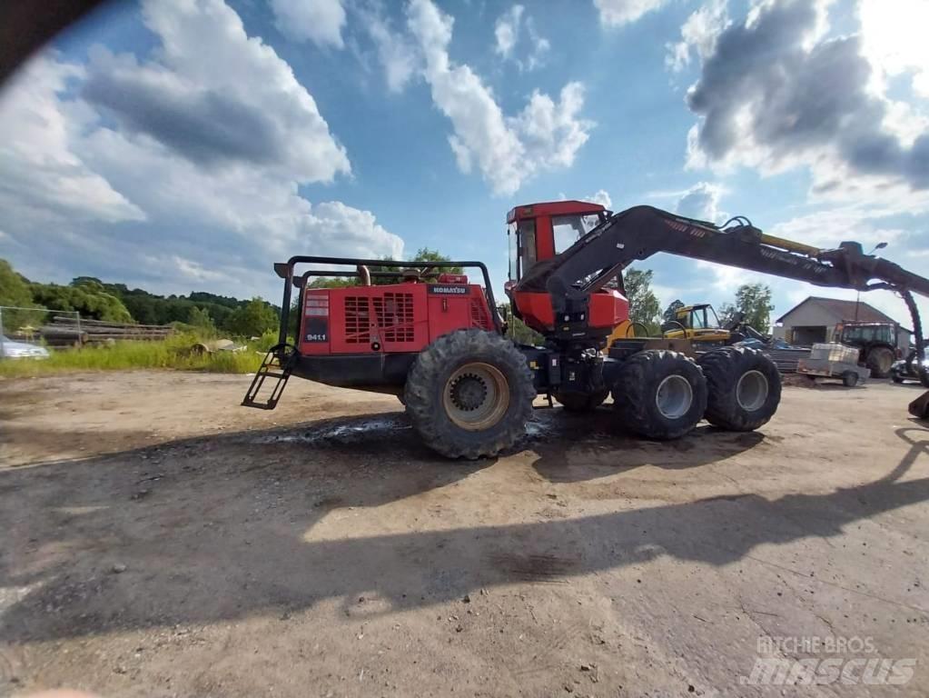 Komatsu 941.1 Betakarítók