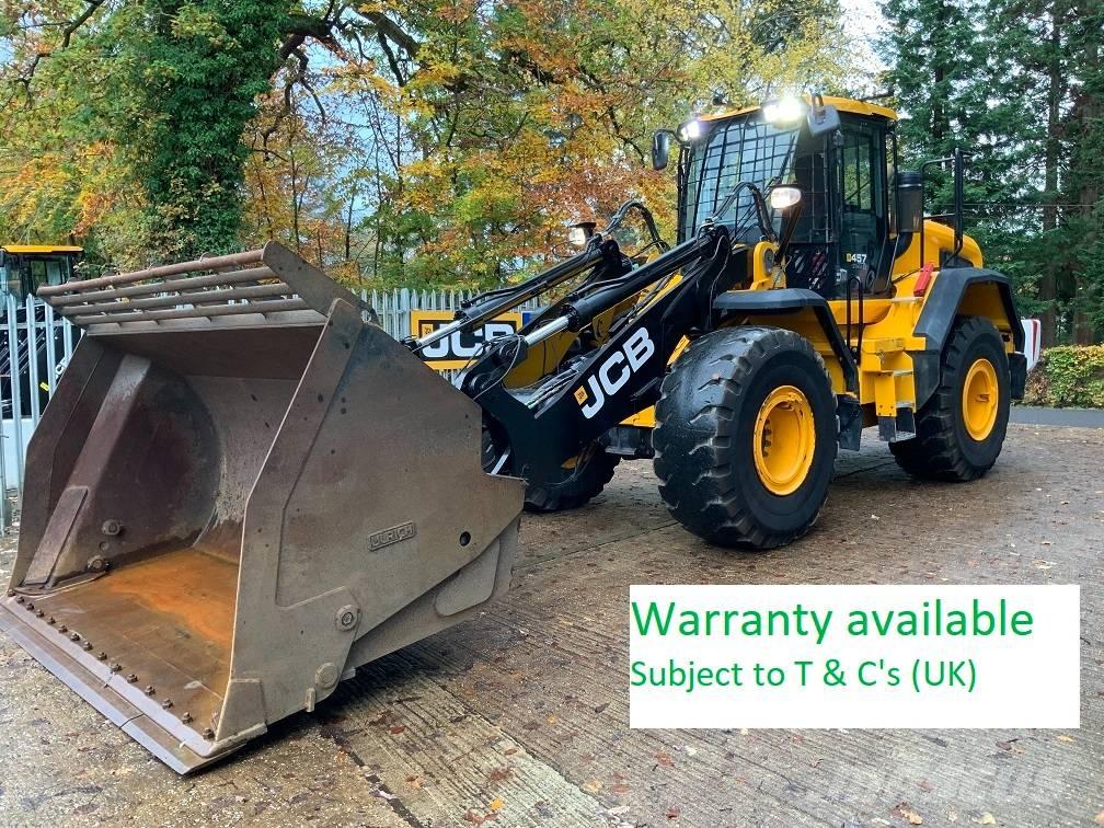 JCB 457 HT Gumikerekes homlokrakodók