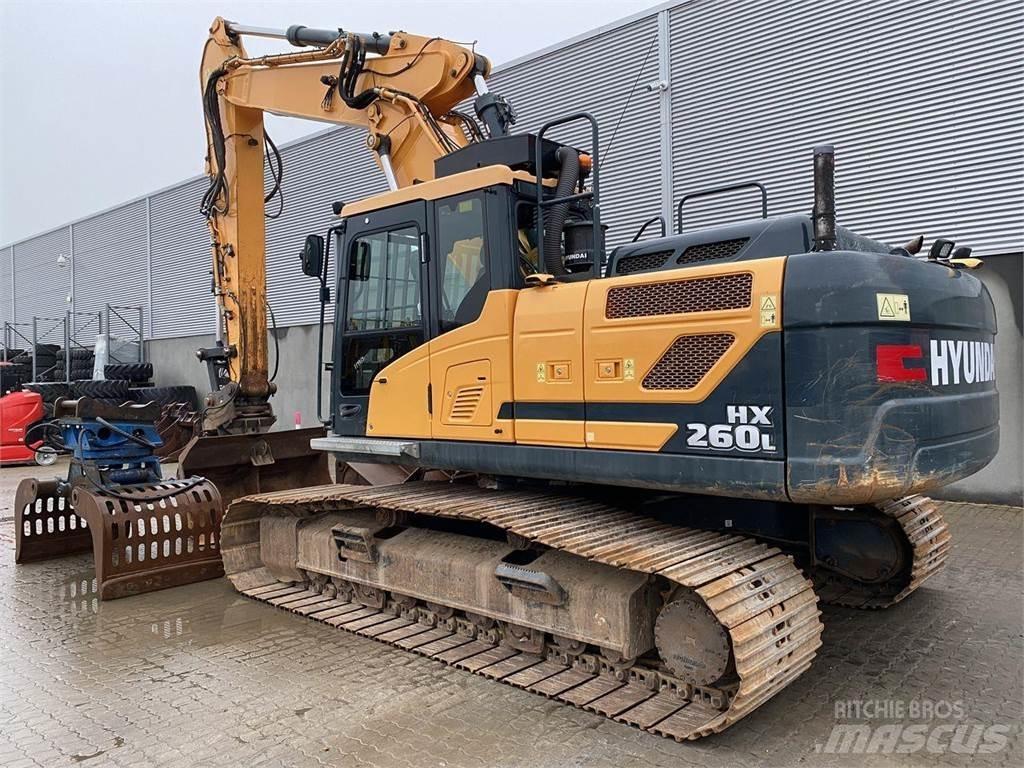 Hyundai HX260 Lánctalpas kotrók