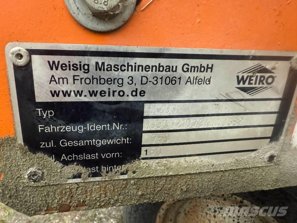 Weiro Bitumensprayer Bitumenszórók