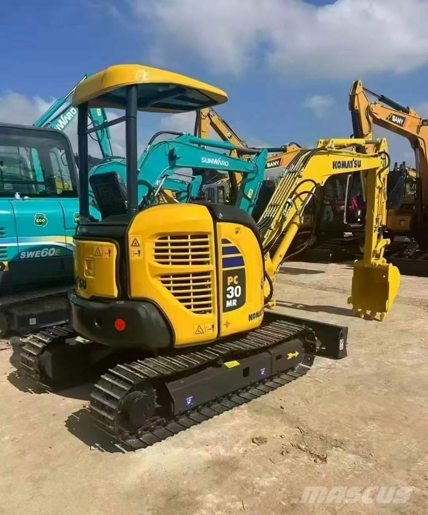 Komatsu PC 30 Mini kotrók < 7t