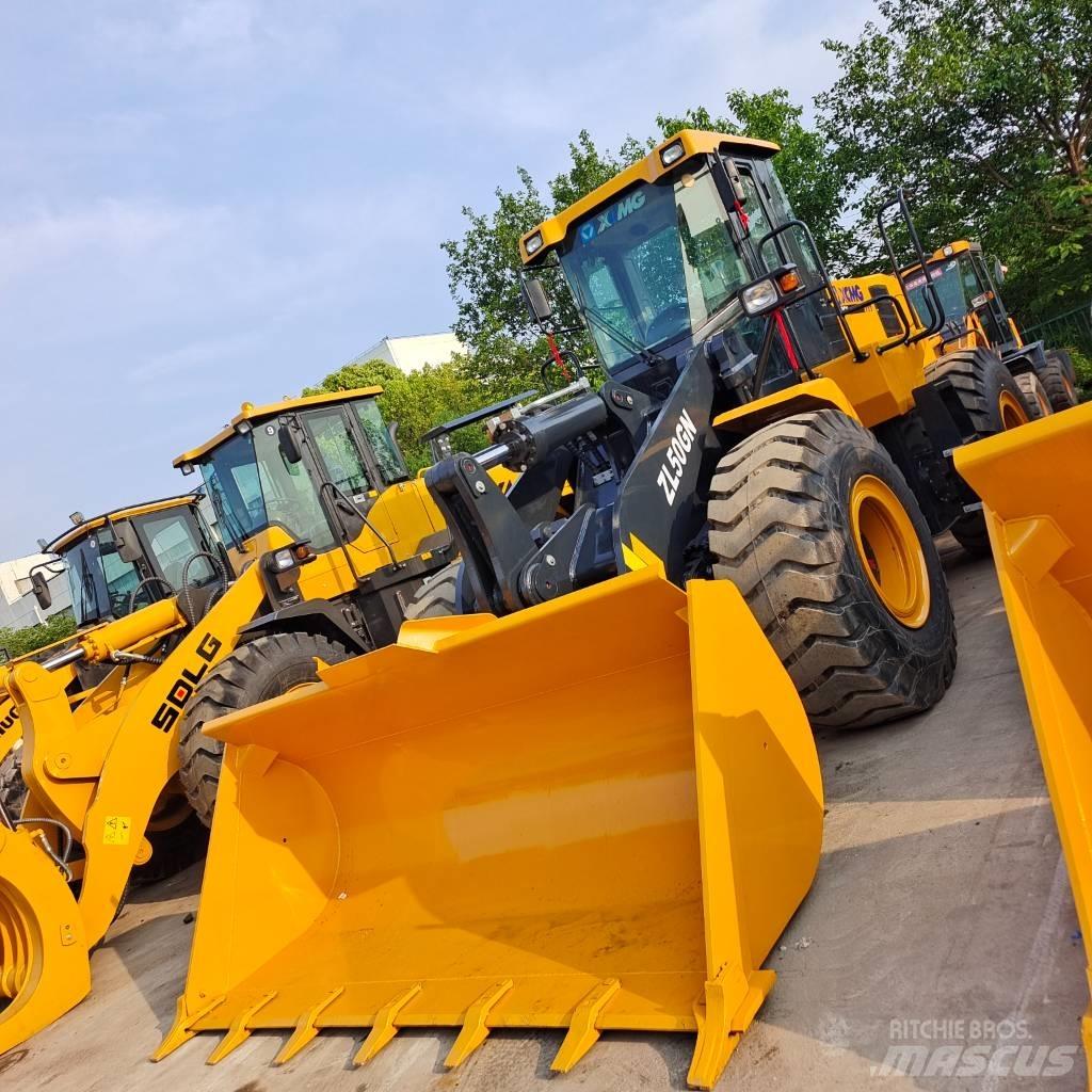 XCMG ZL 50 GN Gumikerekes homlokrakodók