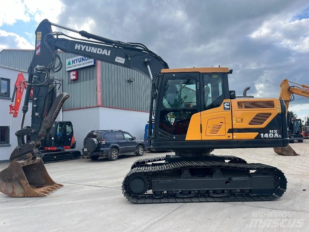 Hyundai HX 140 AL Lánctalpas kotrók