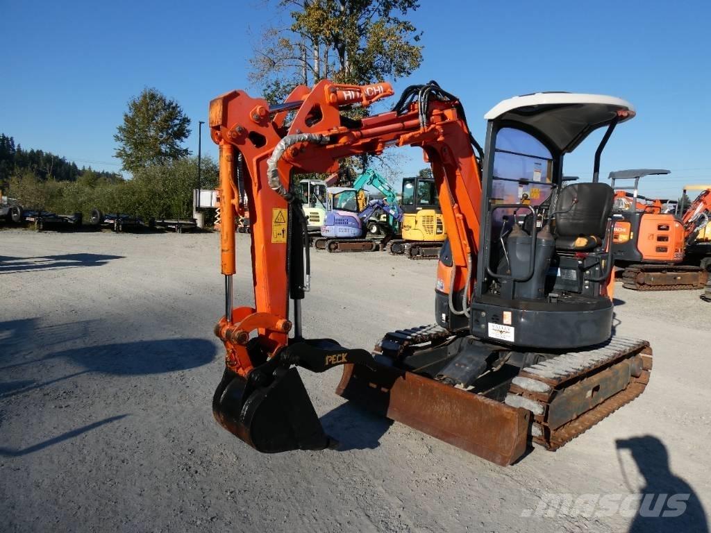 Hitachi ZX 20 UR Mini kotrók < 7t