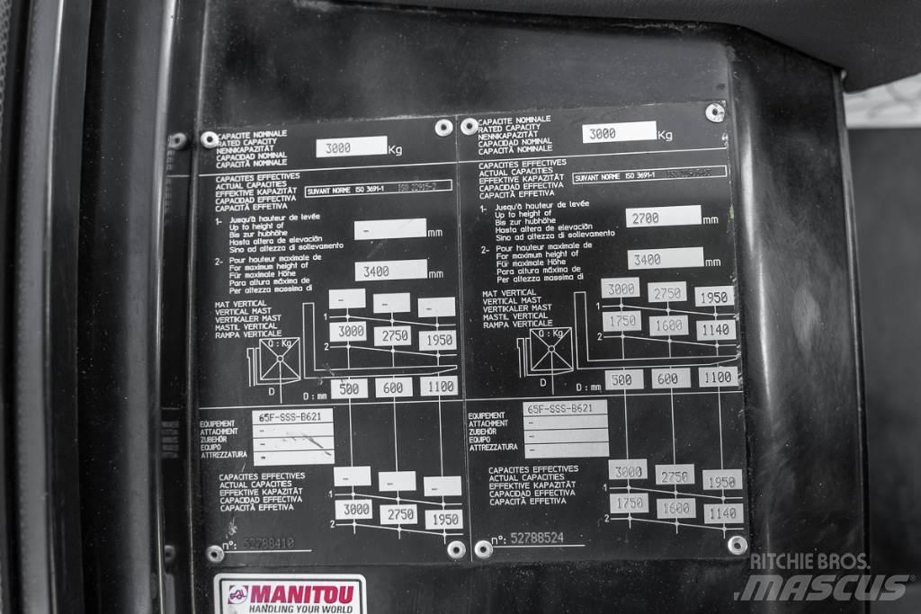 Manitou MC 30-4 Dízel targoncák