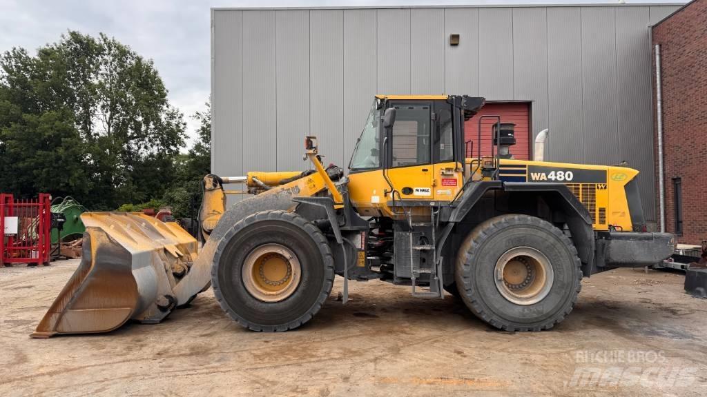 Komatsu WA 480-6 Gumikerekes homlokrakodók