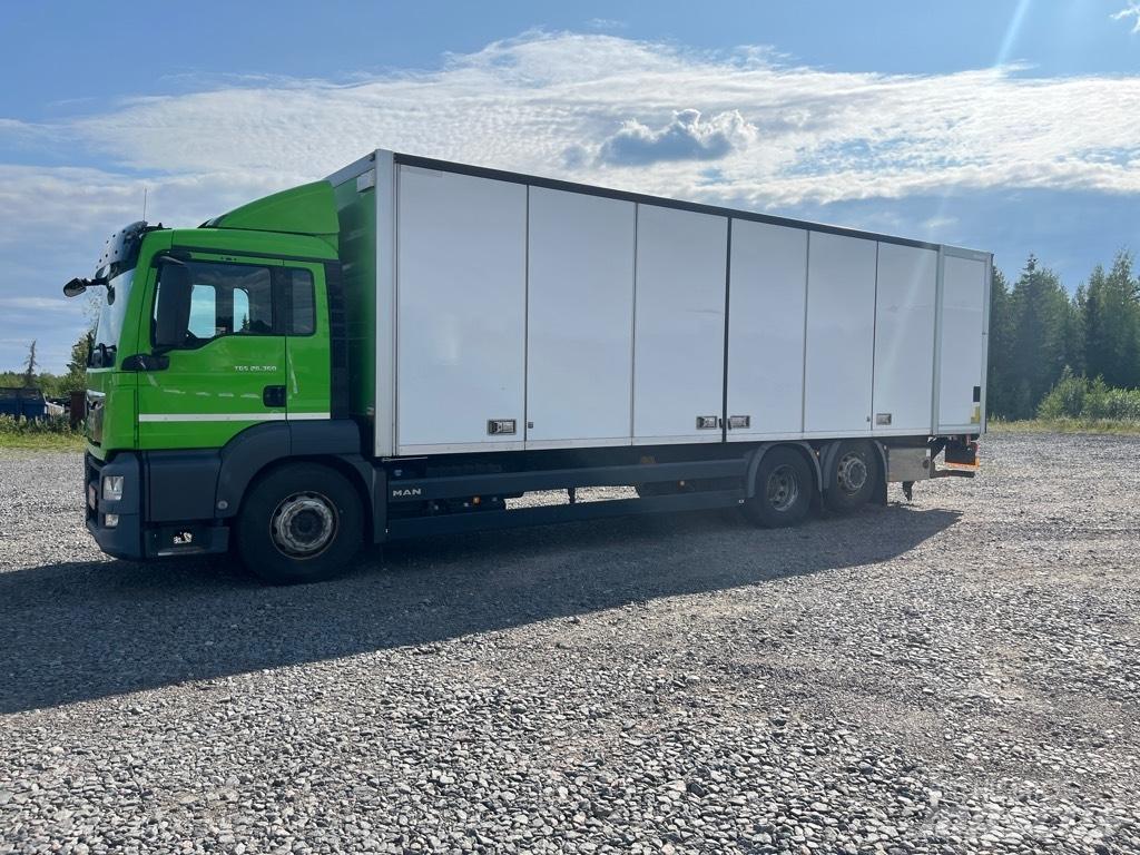 MAN TGS 26.360 Dobozos teherautók