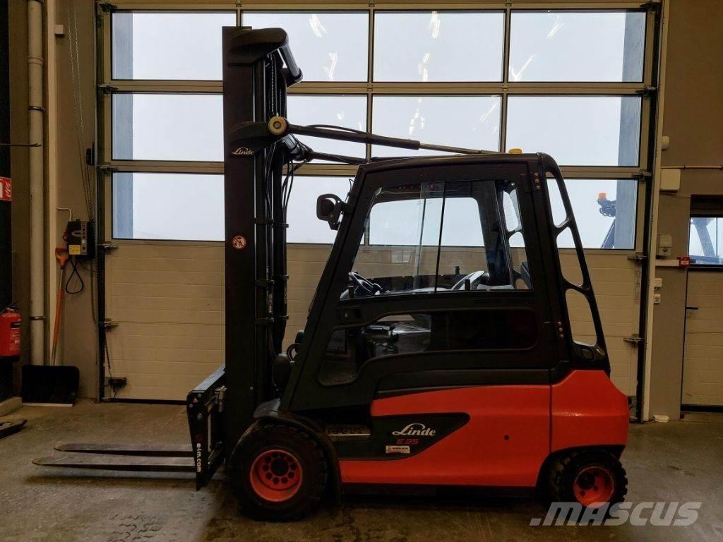 Linde E 35 Elektromos targoncák