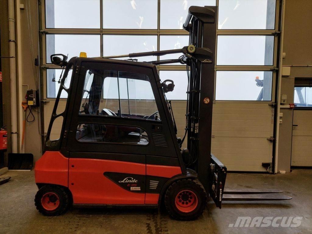 Linde E 35 Elektromos targoncák