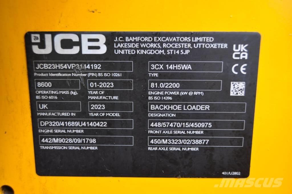 JCB 3 CX Kotrórakodók