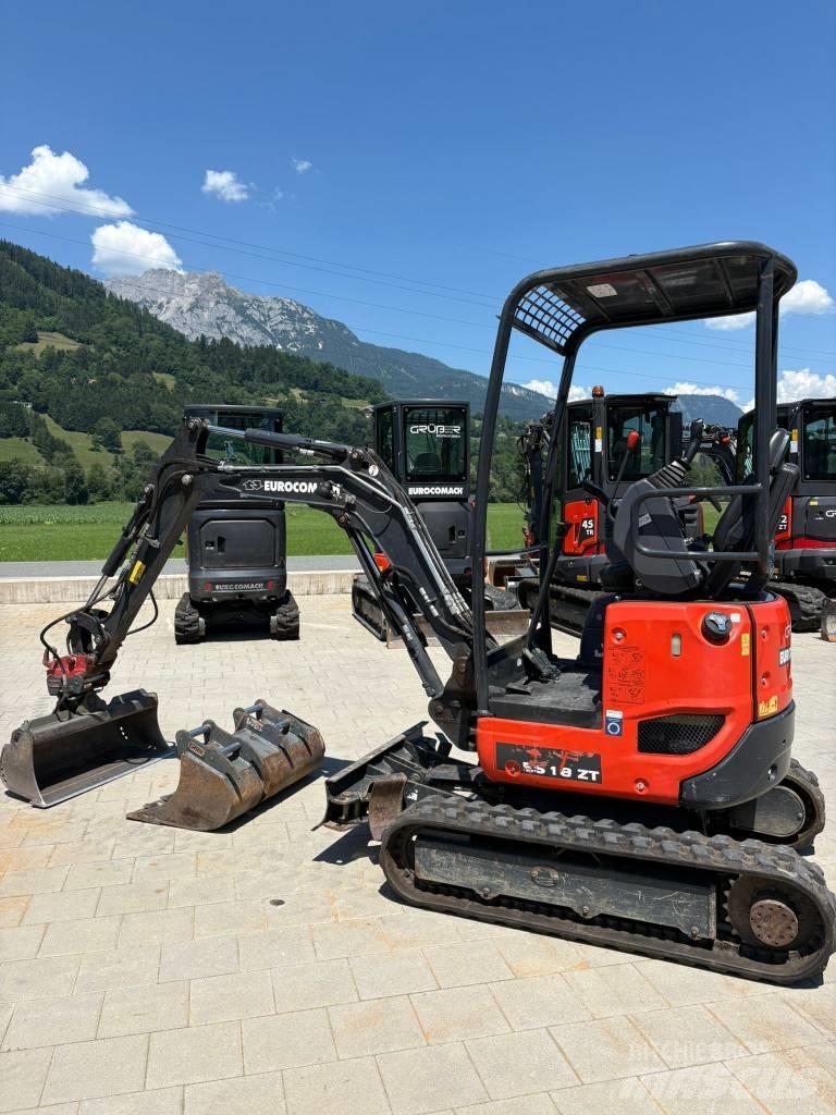 Eurocomach ES 18 ZT Mini kotrók < 7t