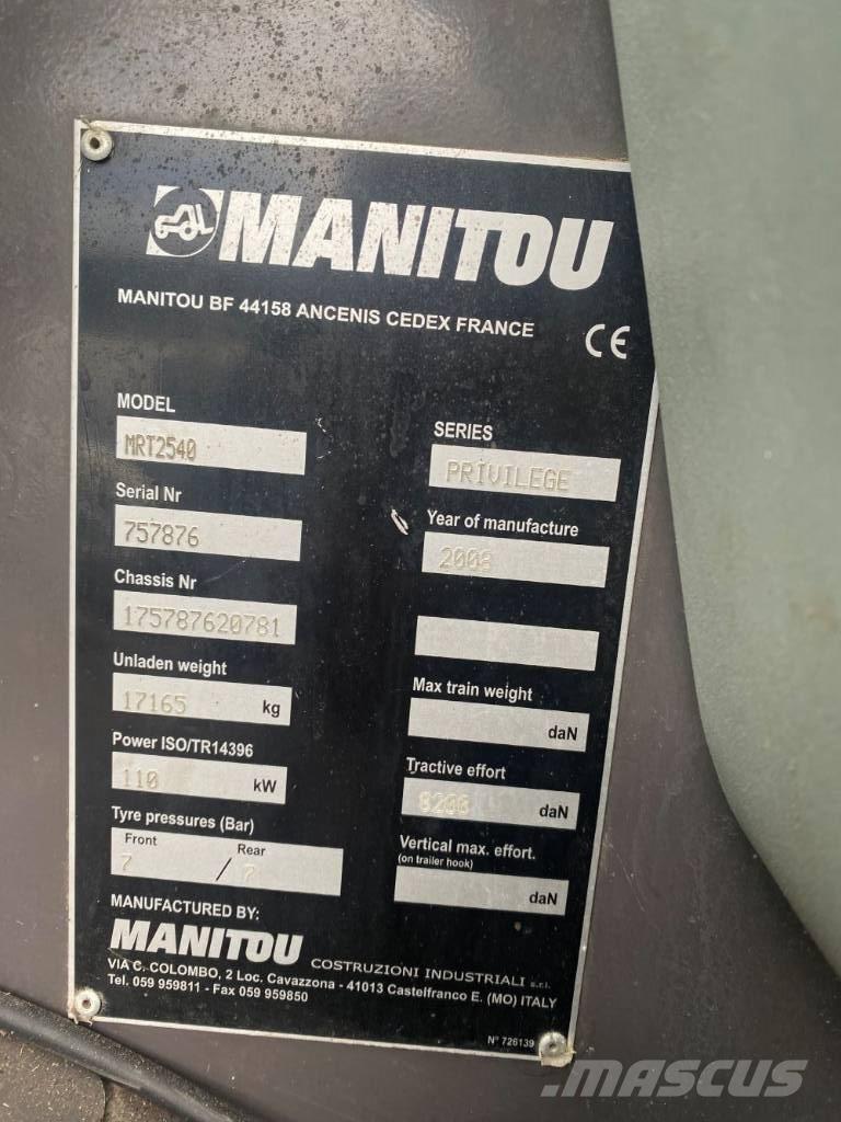 Manitou MRT 2540 Teleszkópos rakodók