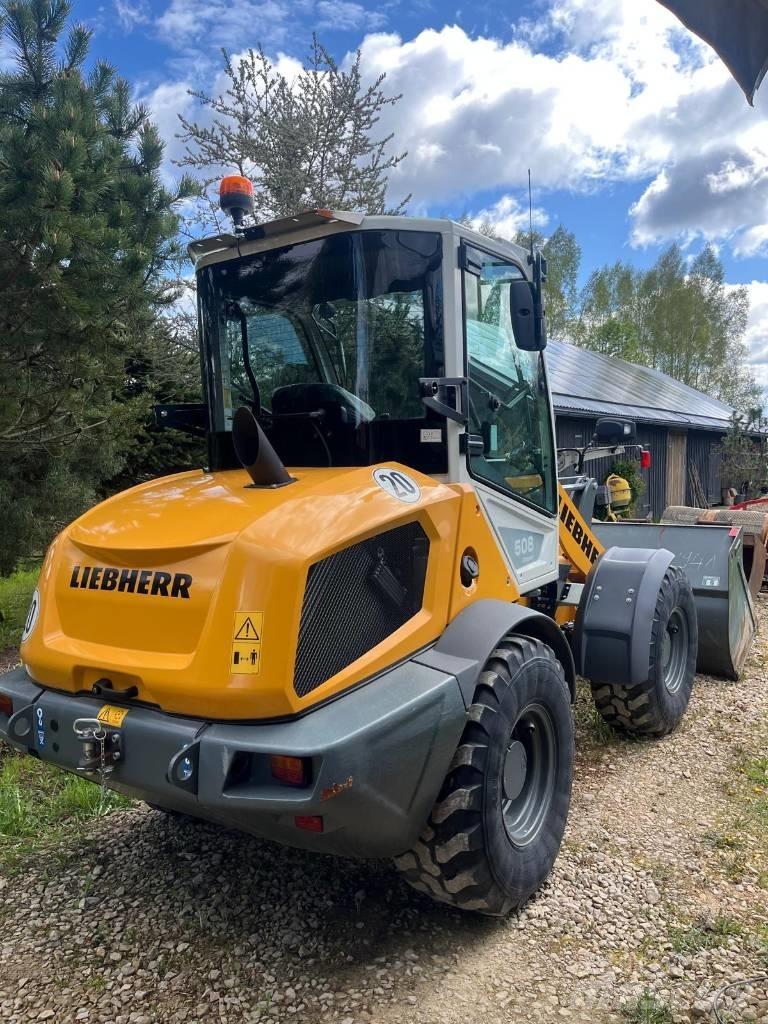 Liebherr L 508 Gumikerekes homlokrakodók