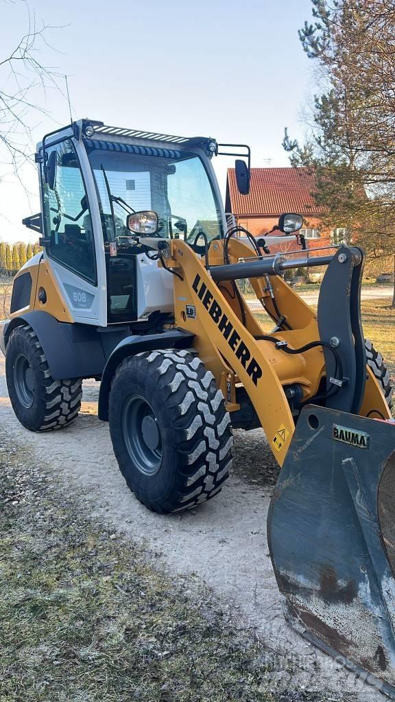 Liebherr L 508 Gumikerekes homlokrakodók