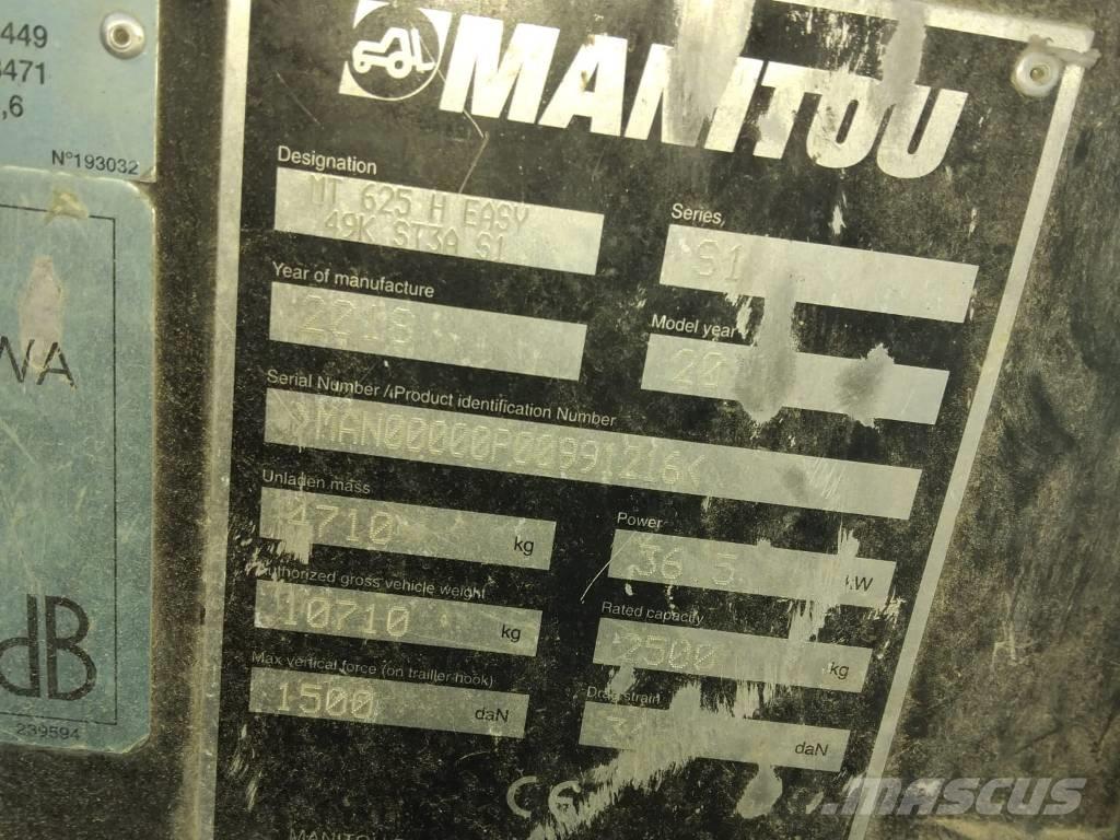 Manitou MT 625 Teleszkópos rakodók