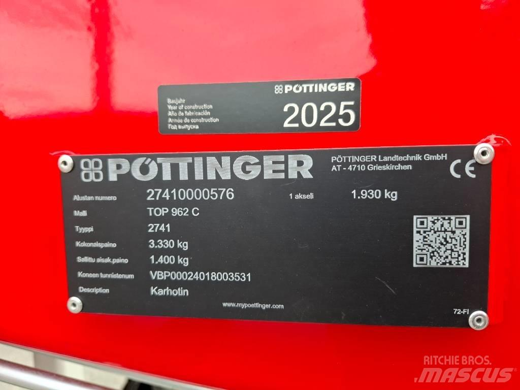 Pöttinger Top 962C Rendforgatók