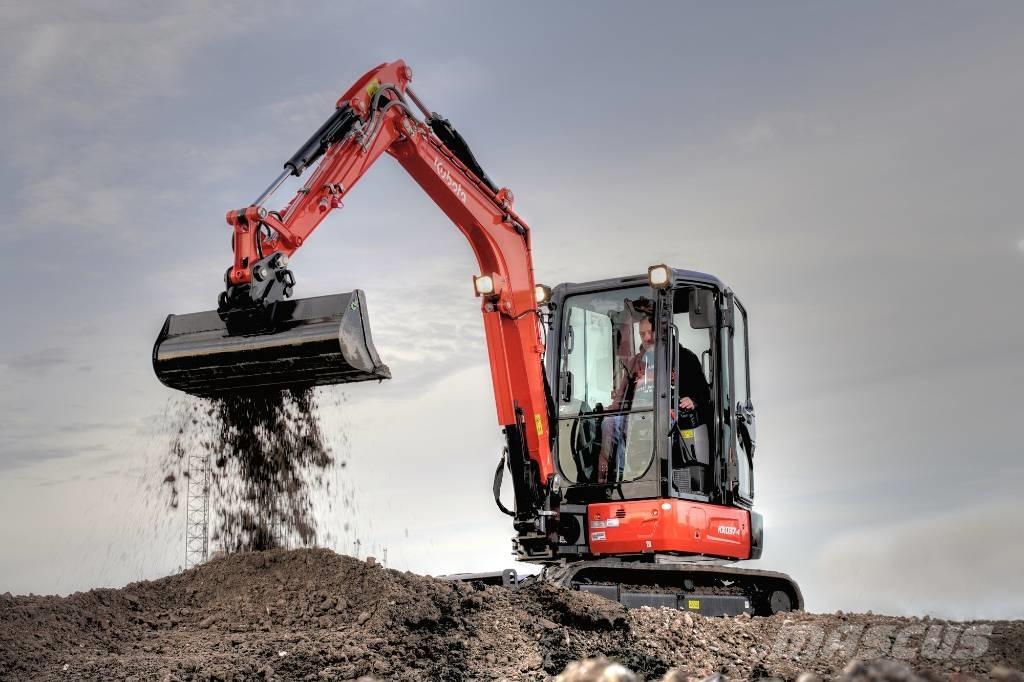 Kubota KX 037-4 Mini kotrók < 7t