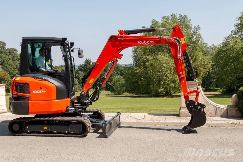 Kubota KX 037-4 Mini kotrók < 7t