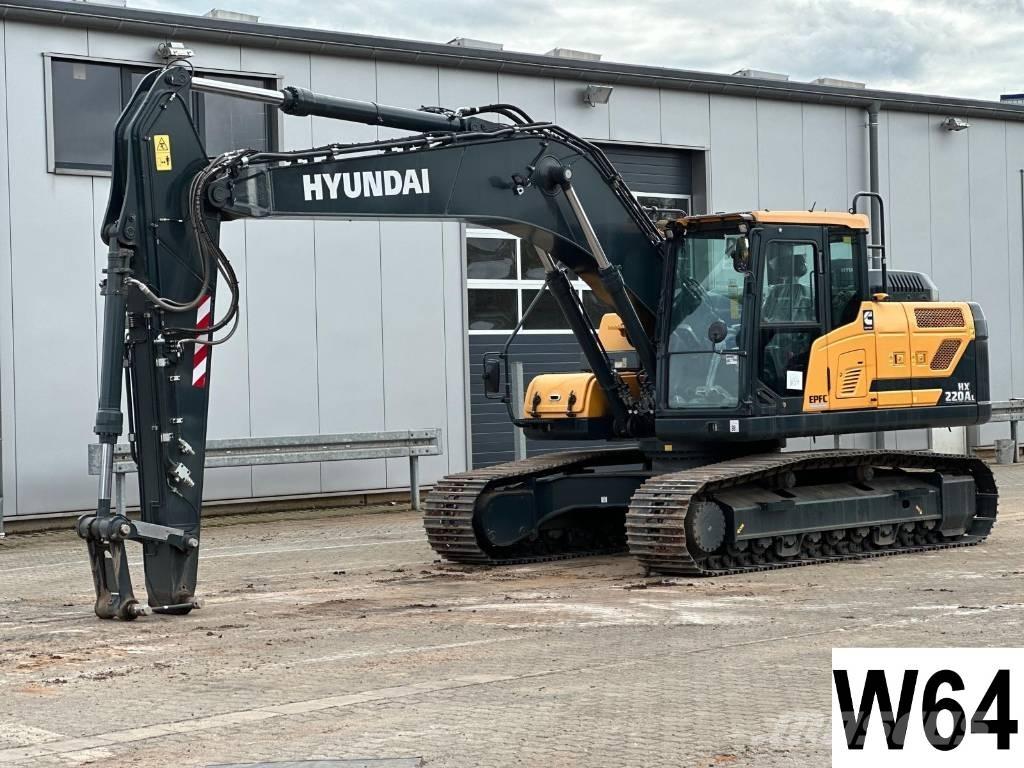 Hyundai HX 220 AL Lánctalpas kotrók