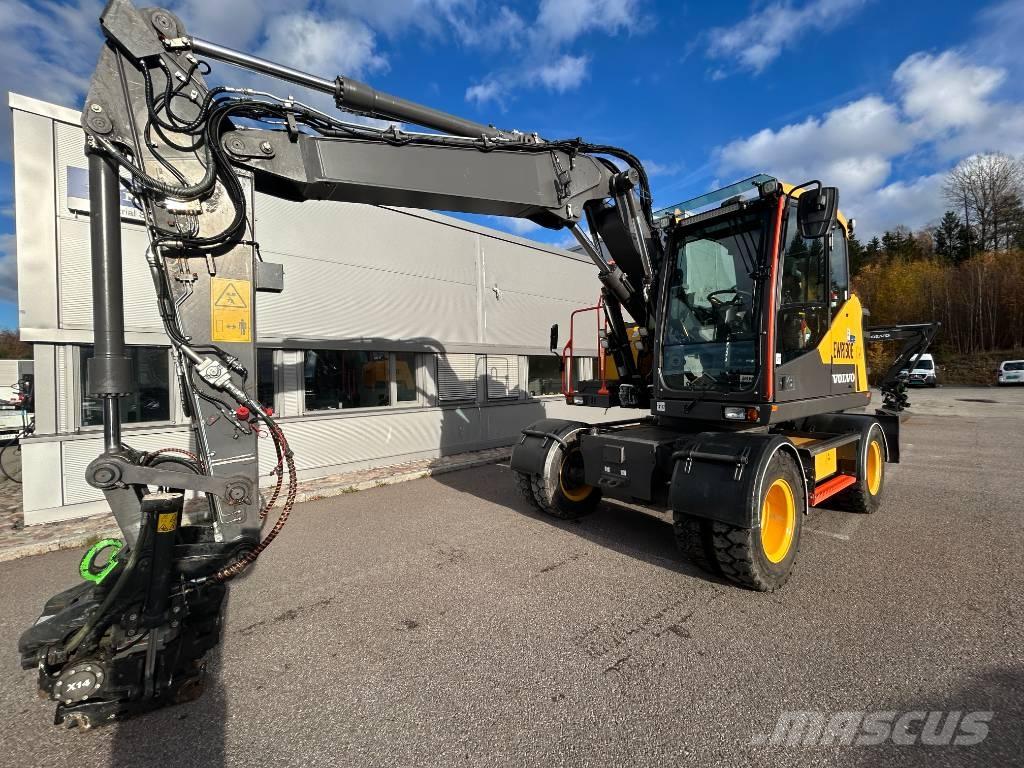 Volvo EWR130E Gumikerekes kotrók