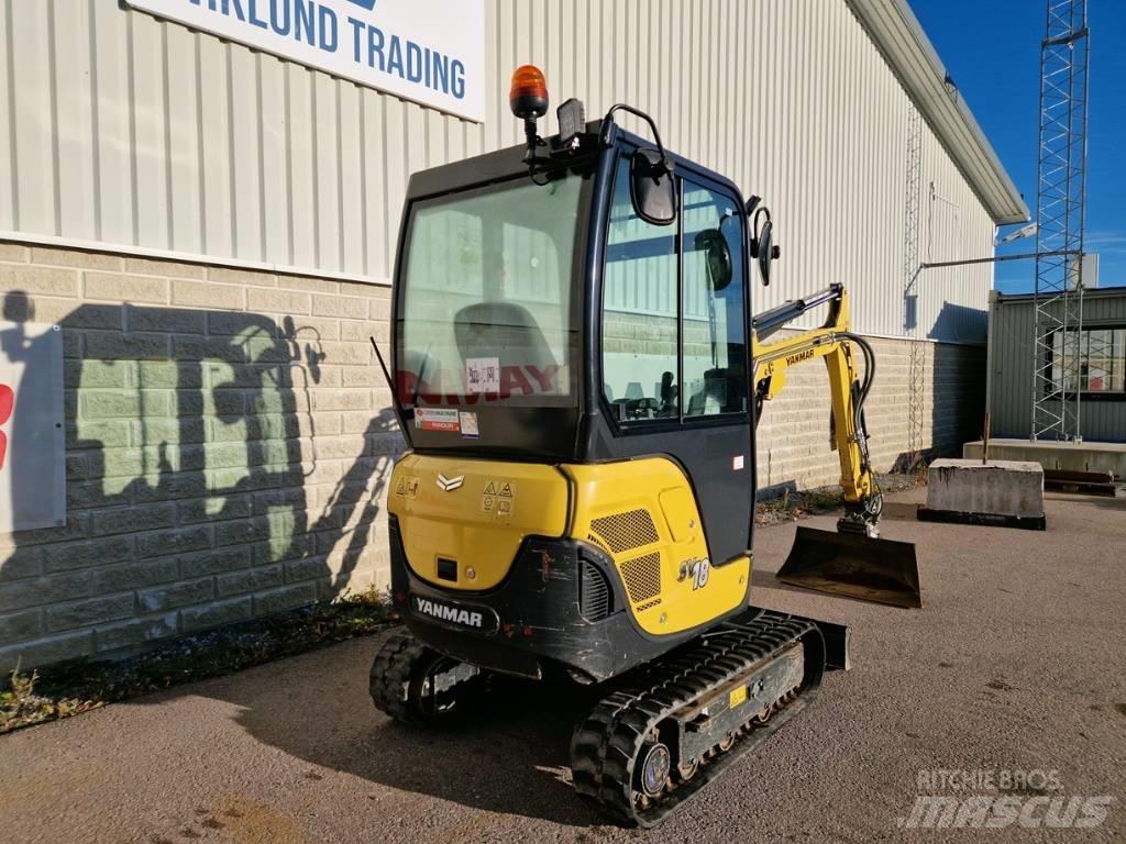 Yanmar SV 18 Mini kotrók < 7t