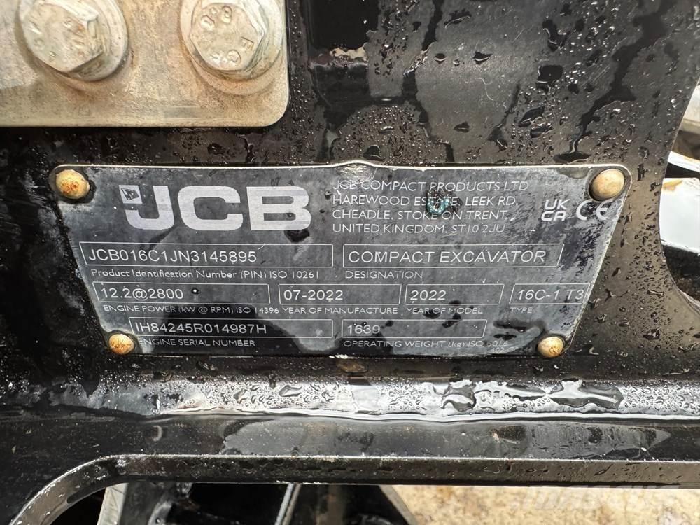 JCB 16C-1 Mini kotrók < 7t