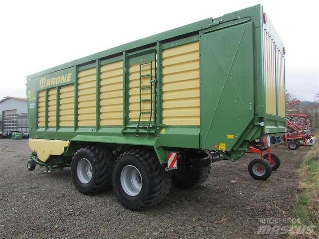 Krone ZX 430GD Önrakodó pótkocsik