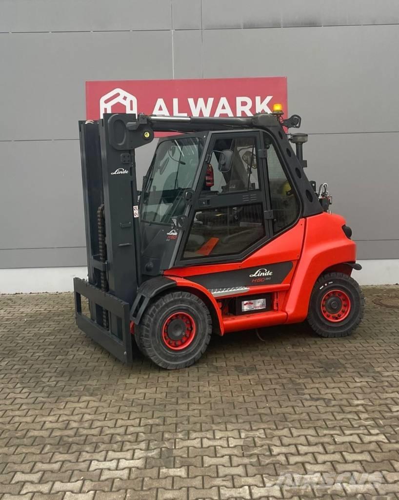 Linde H60T Gázüzemű targoncák