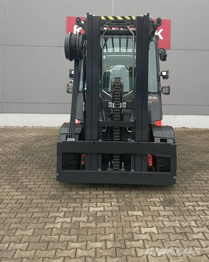 Linde H60T Gázüzemű targoncák