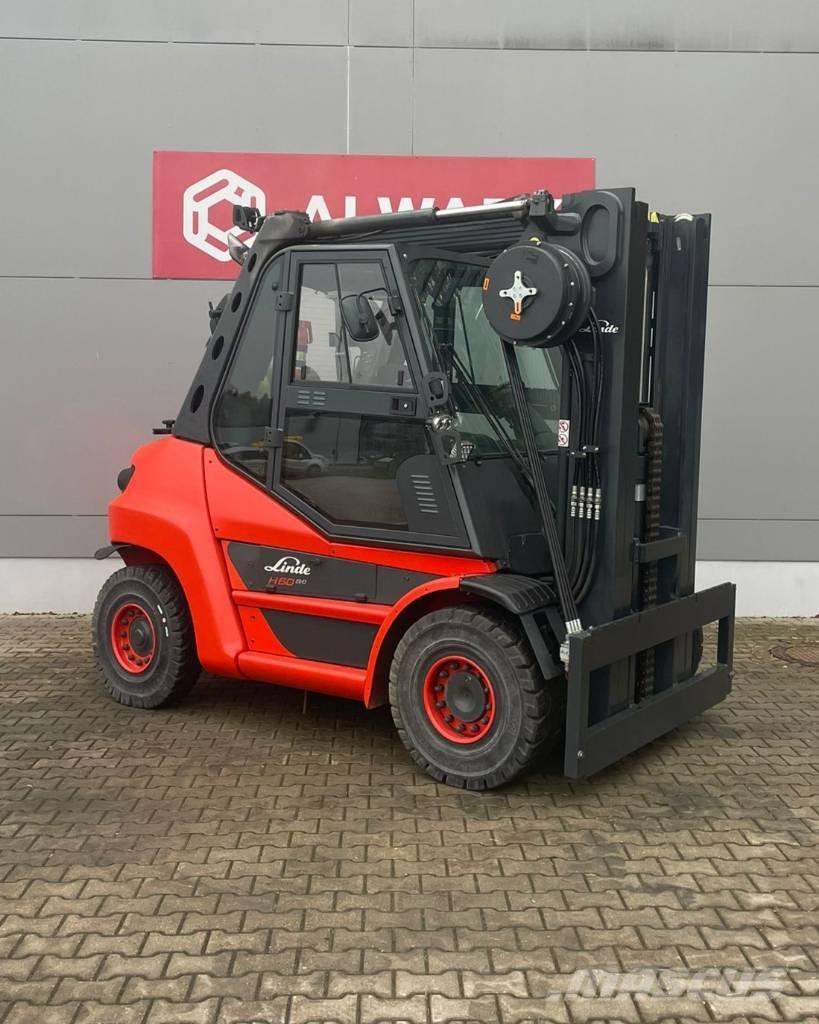 Linde H60T Gázüzemű targoncák
