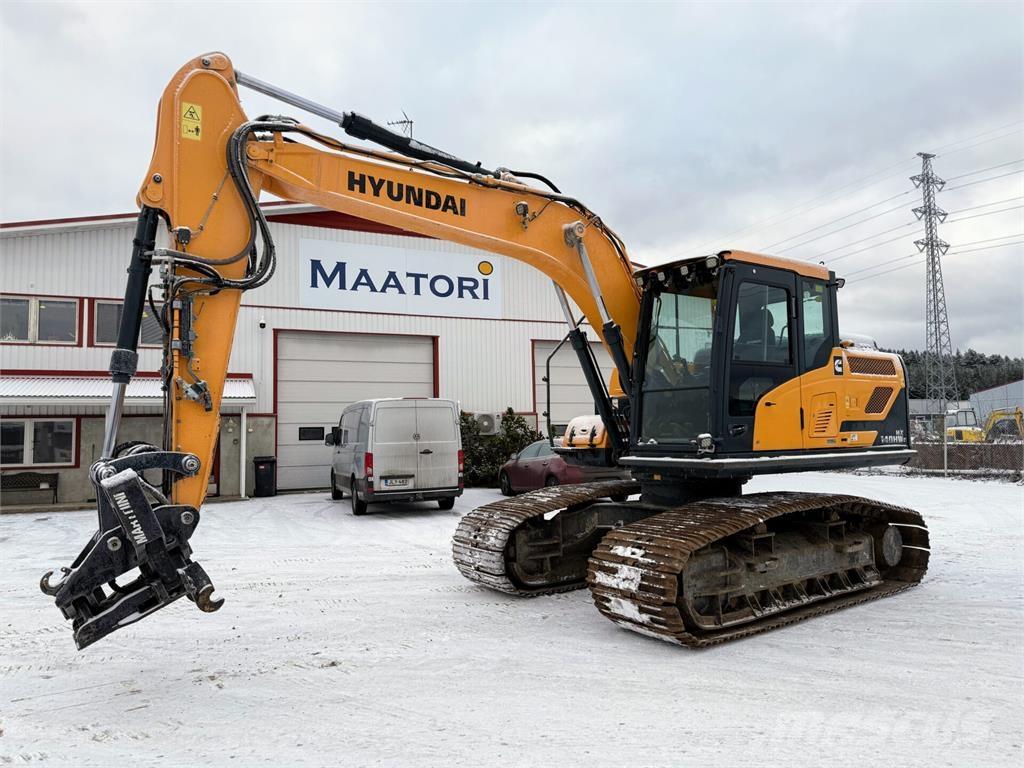 Hyundai HX140 HWC Lánctalpas kotrók