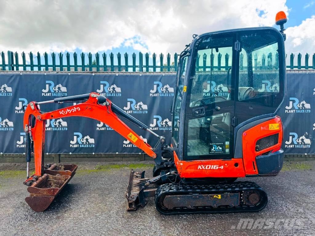 Kubota KX 016-4 Mini kotrók < 7t