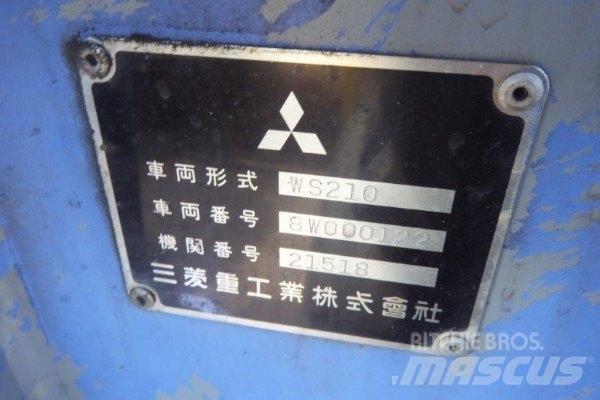 Mitsubishi WS210 Gumikerekes homlokrakodók