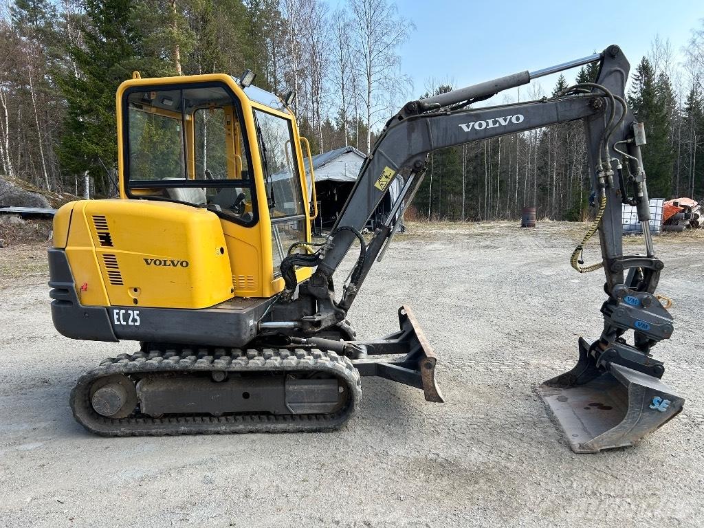 Volvo EC 25 Mini kotrók < 7t
