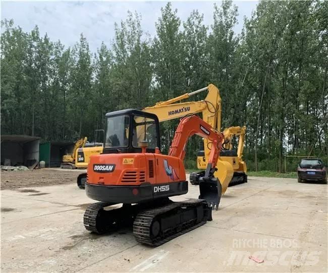 Doosan DH 55 Mini kotrók < 7t