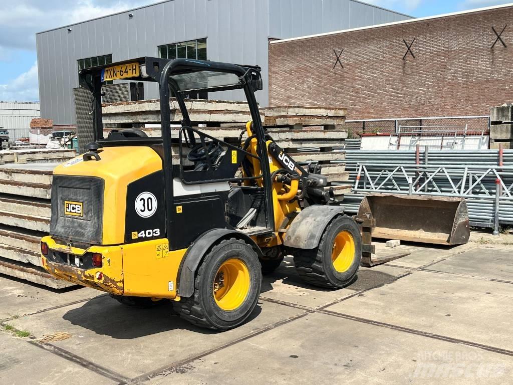 JCB 403 Mini homlokrakodók