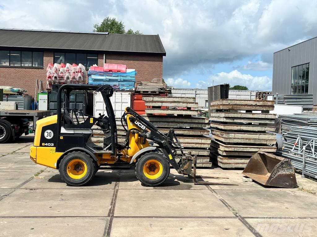 JCB 403 Mini homlokrakodók