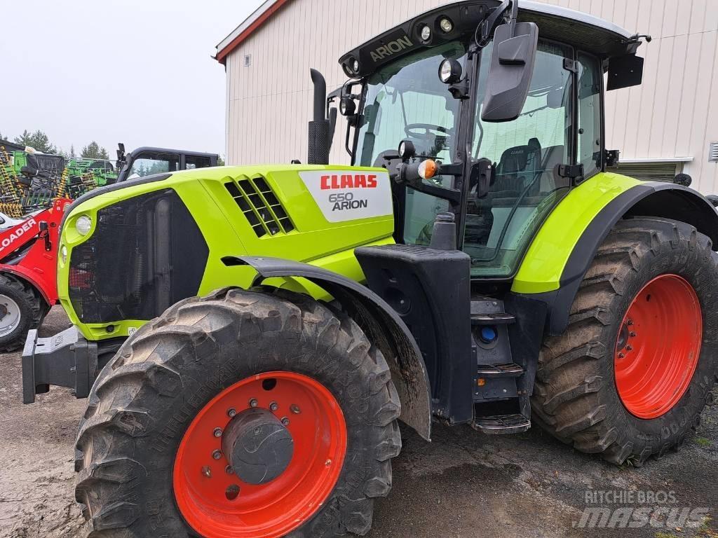 CLAAS 650 cis + Traktorok