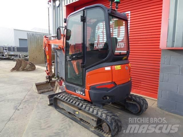 Kubota U 27-4 Mini kotrók < 7t