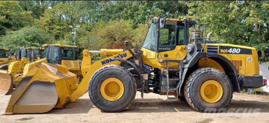 Komatsu WA 480-8 Gumikerekes homlokrakodók