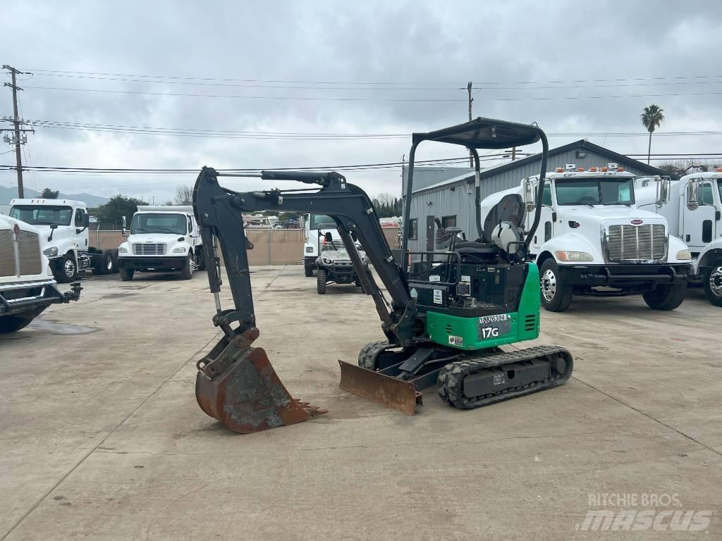 John Deere 17G Mini kotrók < 7t