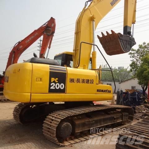 Komatsu pc200-7 Lánctalpas kotrók